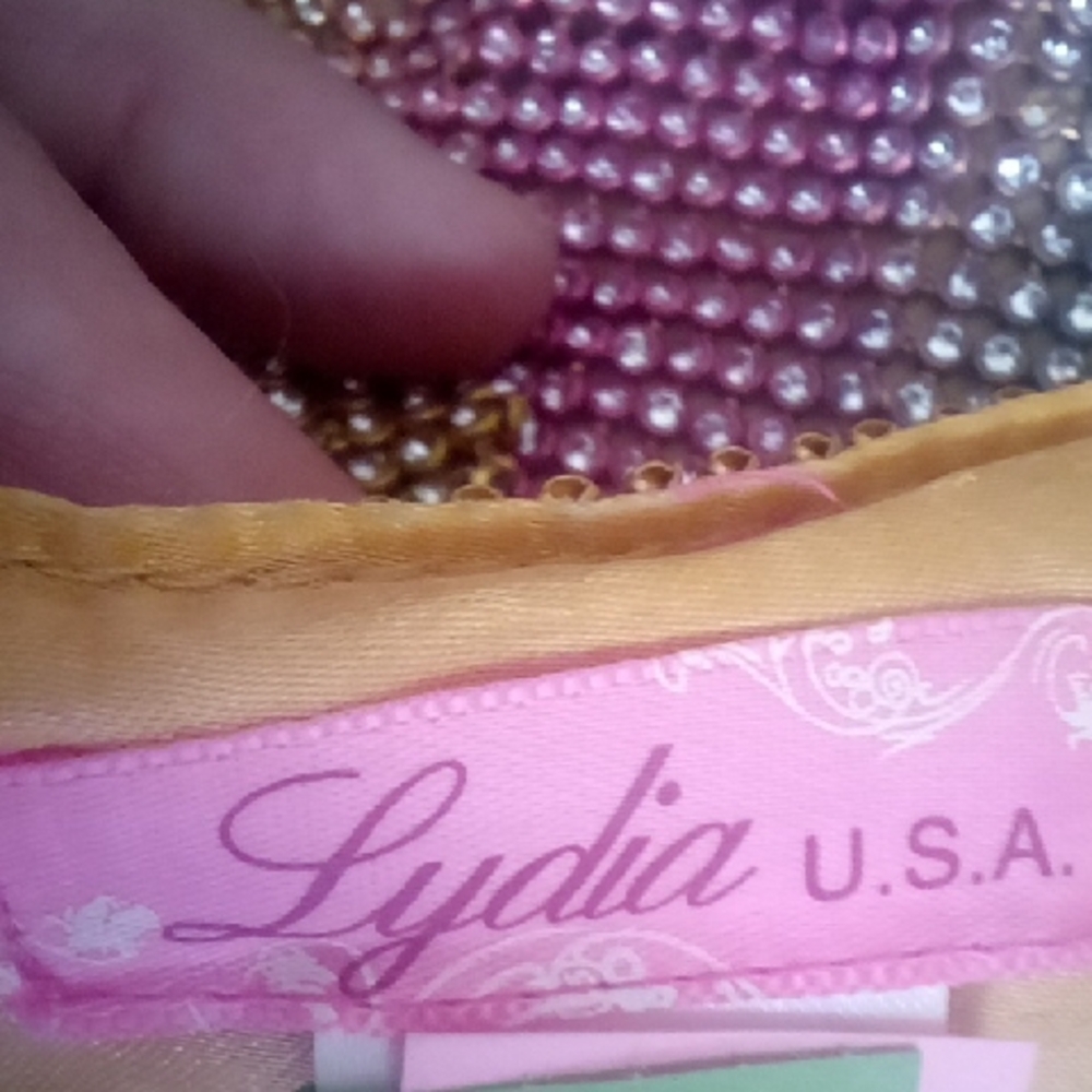 Multicolor Chain Detail Halter Top - Picture 4 of 7